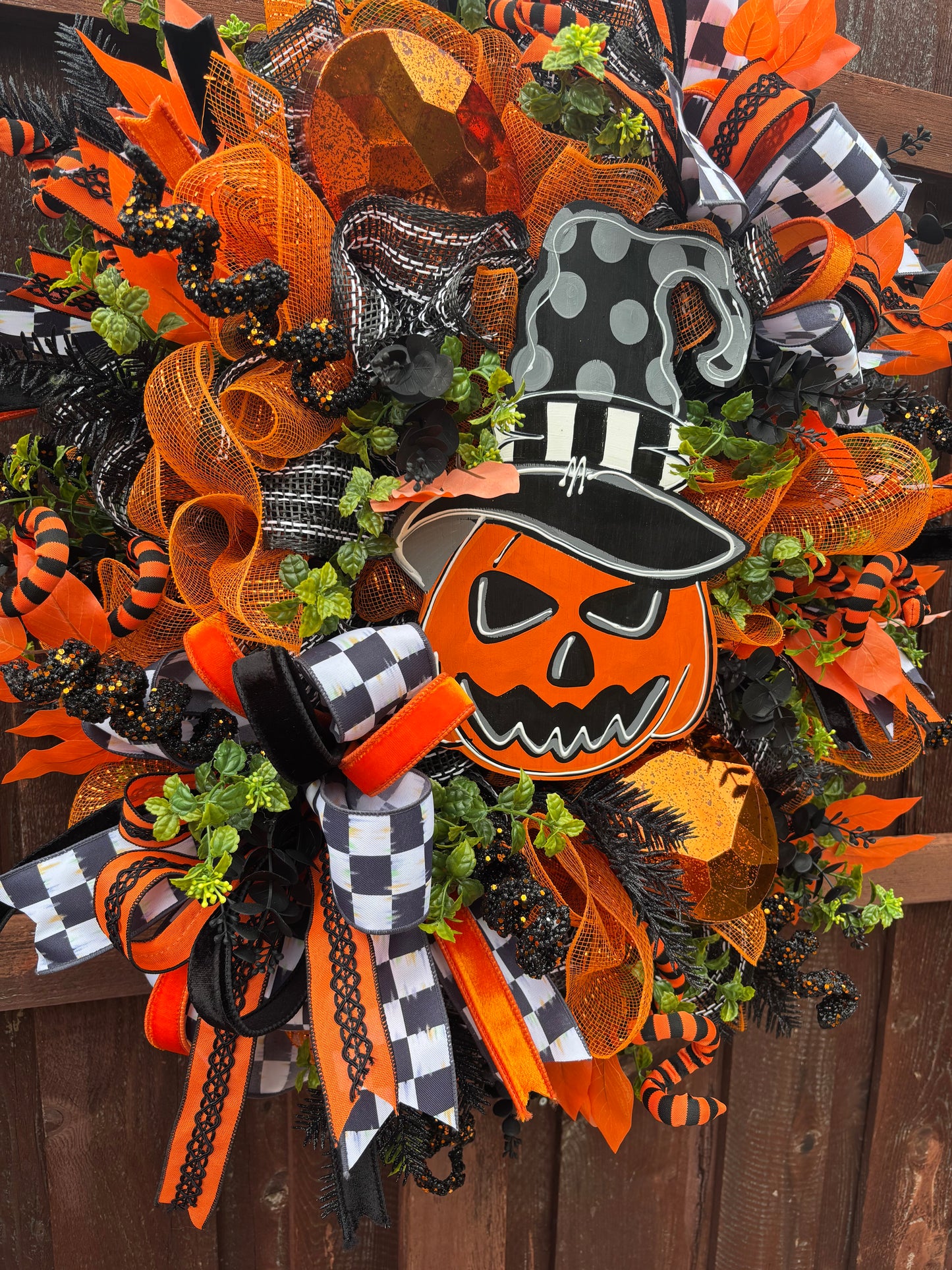 🎃 "Jack'd Up Halloween Wreath" 🎃