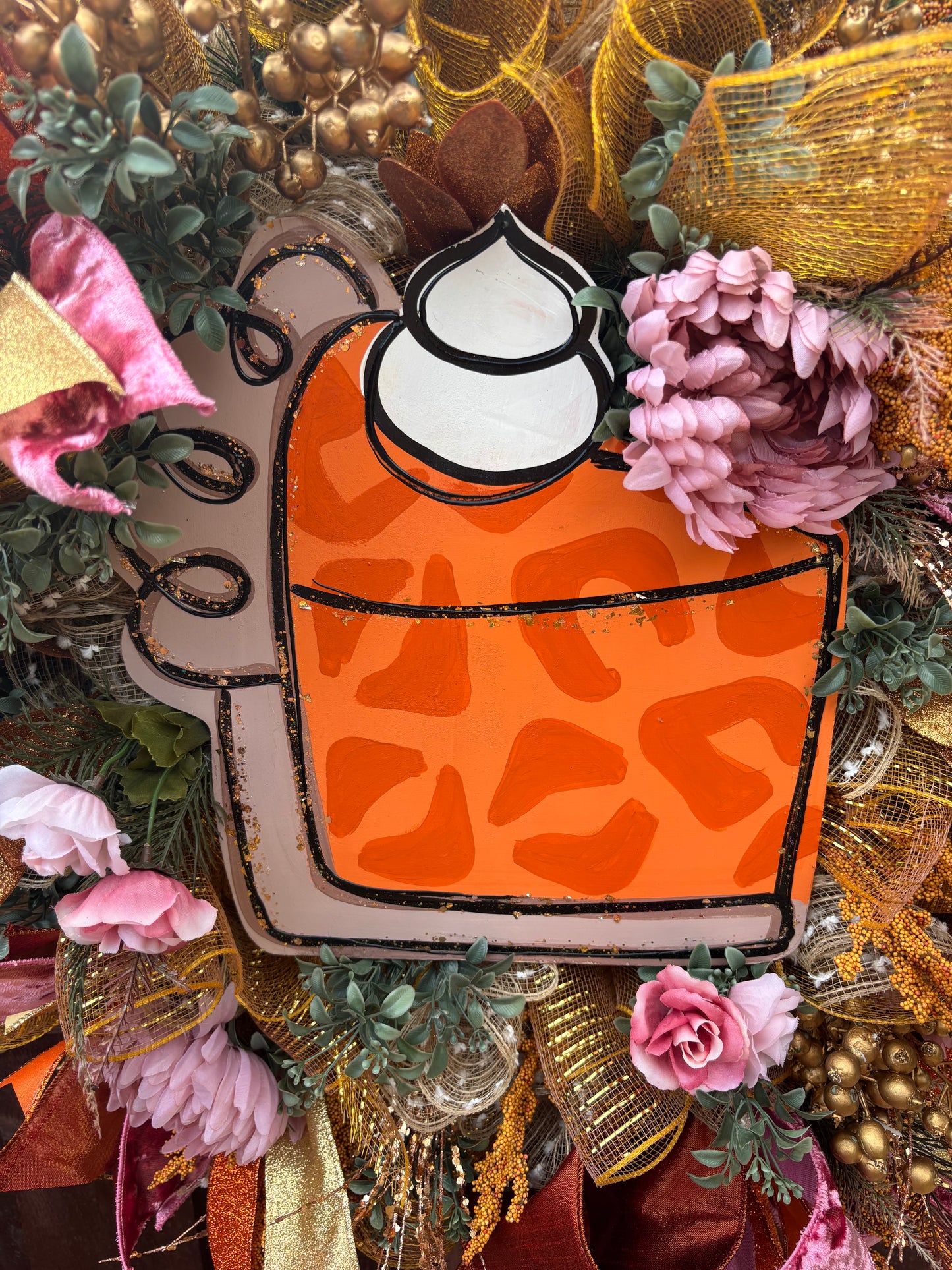 "Pumpkin Spice & Everything Nice Wreath"