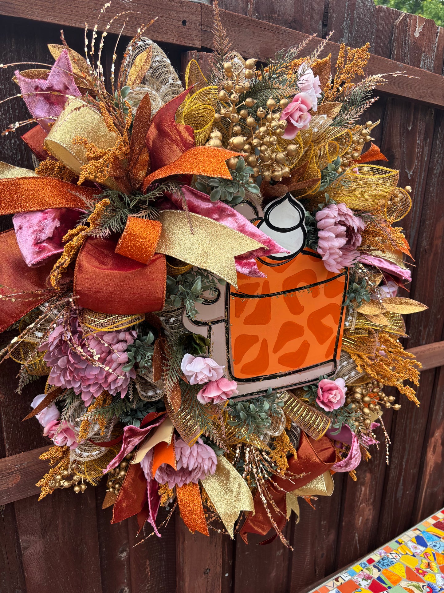 "Pumpkin Spice & Everything Nice Wreath"